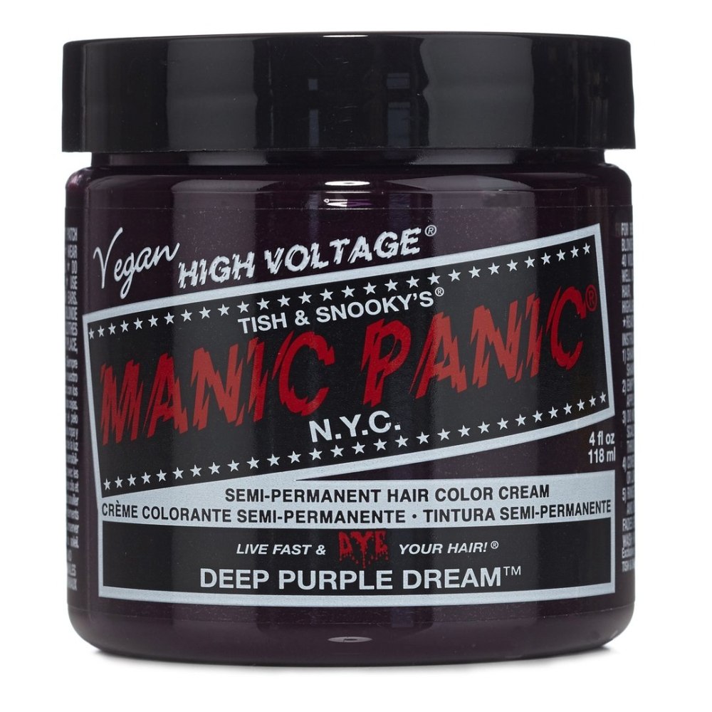 Manic Panic Cream Hairdye Classic Deep Purple Dream Manic