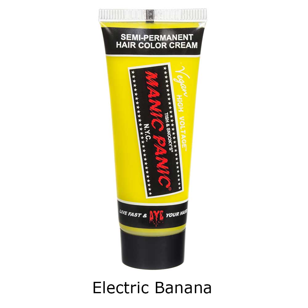 Manic Panic Electric Banana Semi Permanente Hair Dye Sample