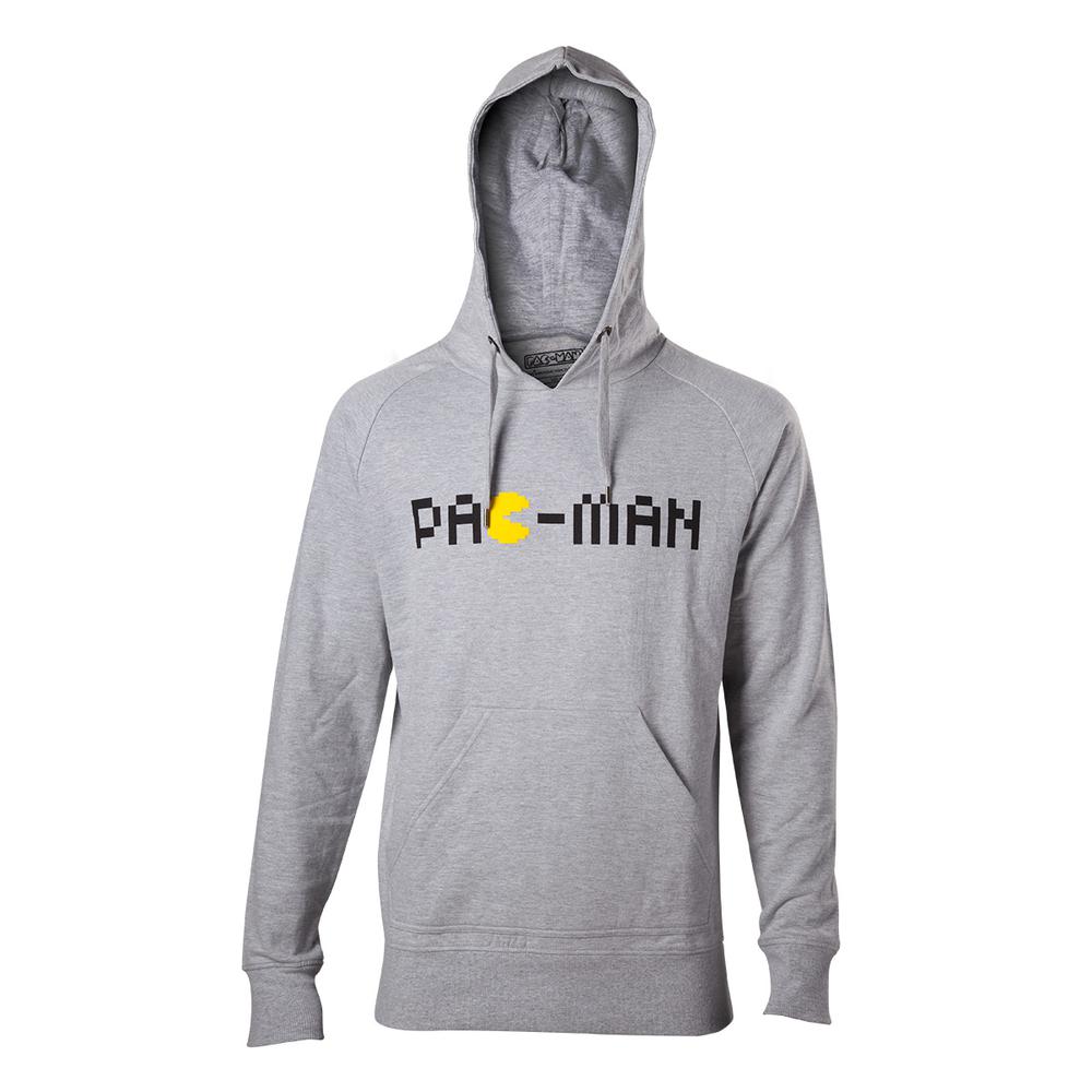 white pac man hoodie