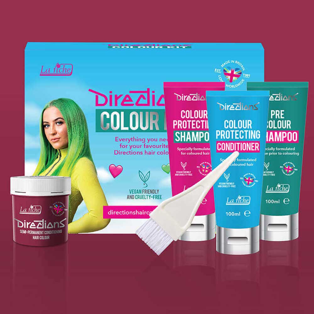 Directions Rose Red Hairdye Colour Kit Directions Attitude Europe