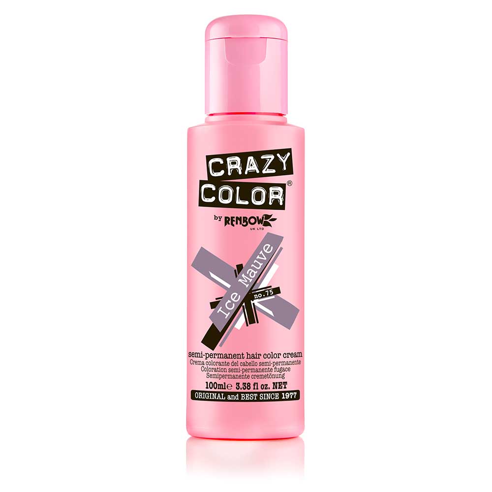 Crazy Color Crazy Color Semi Permanent Hair Dye Ice Mauve Metallic