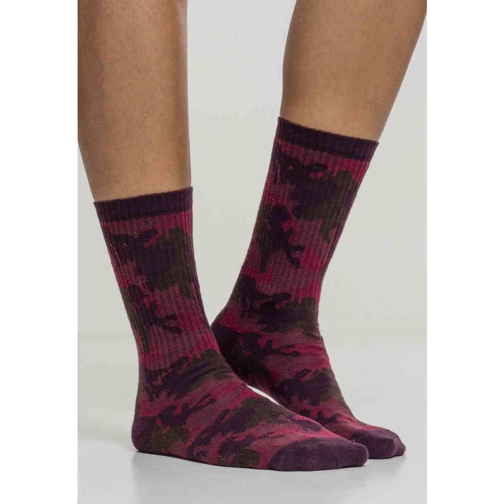 burgundy sports socks