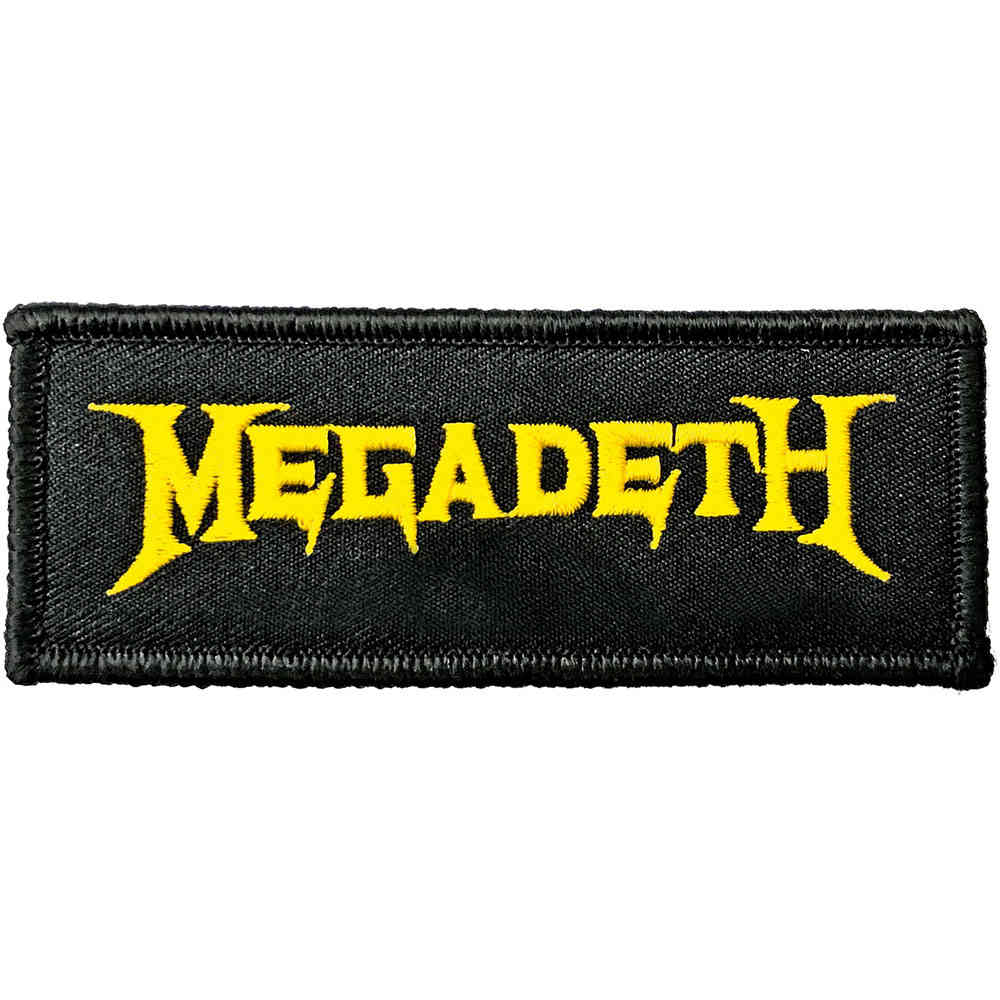 Megadeth Patch Logo Black Attitude Europe