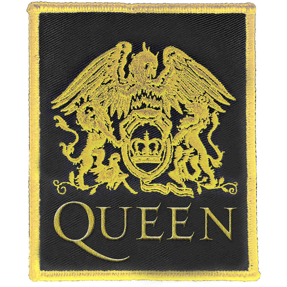 Queen Patch Classic Crest Black Attitude Europe