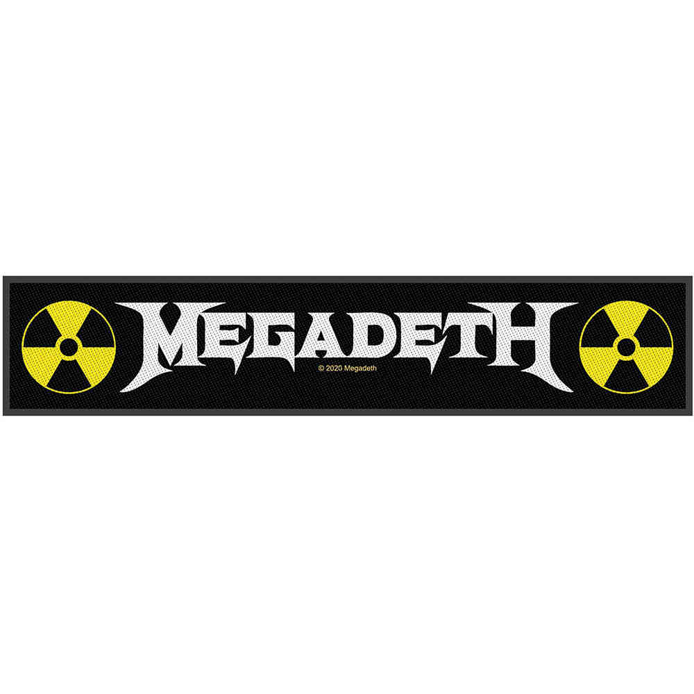 Megadeth Patch Logo Super Strip Multicolours Attitude Europe