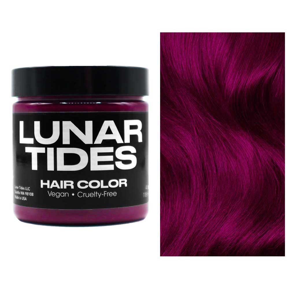 Lunar Tides Fuchsia Pink Semi Permanent Hair Dye Pink 118 Ml