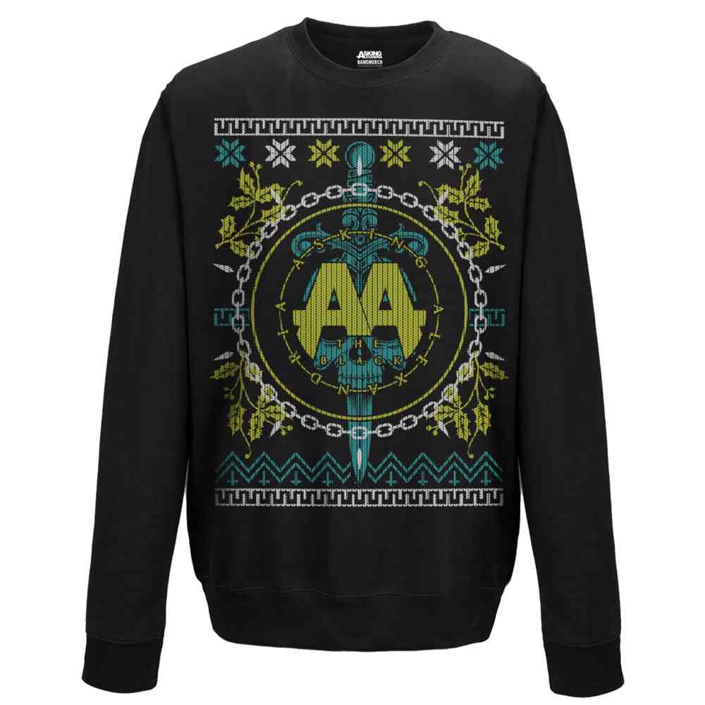 black sabbath christmas sweater