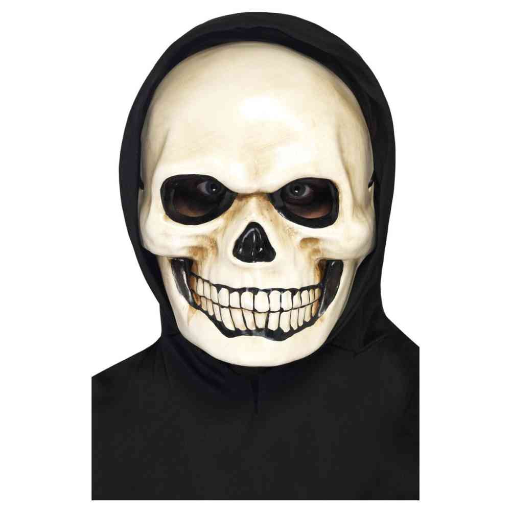 Smiffys Smiffys Mask Skull White Attitude Europe