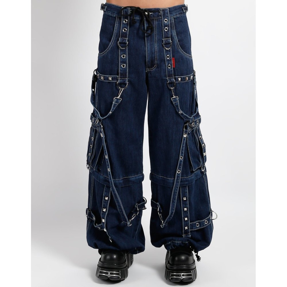 Tripp NYC Tripp NYC - Denim Strap Wide leg trousers - Blue | Attitude E